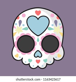 sugar skull kawaii