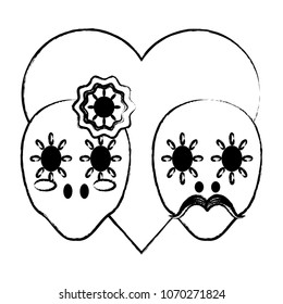 sugar skulls design