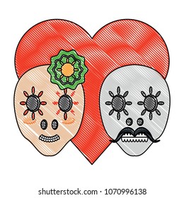 sugar skulls design