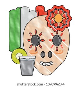 sugar skulls design