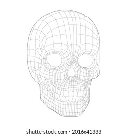Sugar skulls illustrations set. dead day. Dia de los Muertos. Design elements for poster, card, flyer, banner. vector illustration