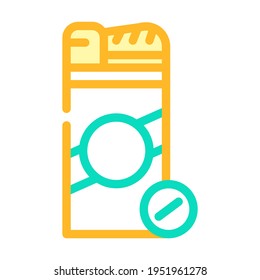 vector de icono de sustitución de azúcar. signo de sustituto del azúcar. ilustración de símbolo aislado
