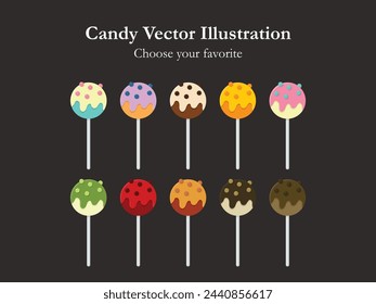 sugar taste vector candy dessert icon sweet snack illustration food childhood  homemade lifestyle