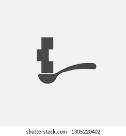 Sugar vector icon