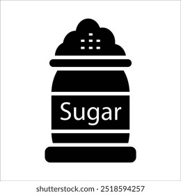 sugar vector icon line template