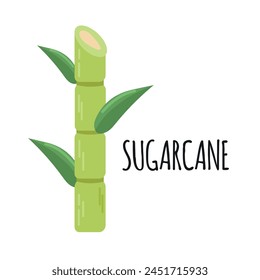 Sugarcane icon clipart avatar logotype isolated vector illustration