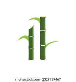 plantilla de diseño vectorial del logotipo del icono de la caña de azúcar