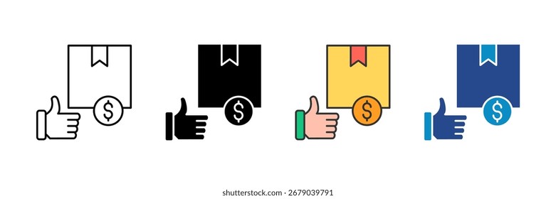 Suggest Buy Icon Set Multiple Style Collection
