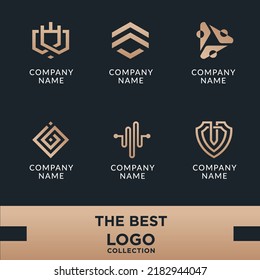 Logotipos sugeridos para grandes y medianas empresas Un bonito logotipo