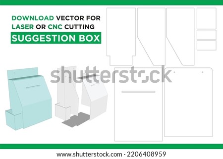 (SUGGESTION BOX) this digital product that will help you to obtain great profits while it is produced in mass, this product will facilitate your production process, with a file ready to cut.