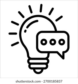 Suggestion Icon Element For Design