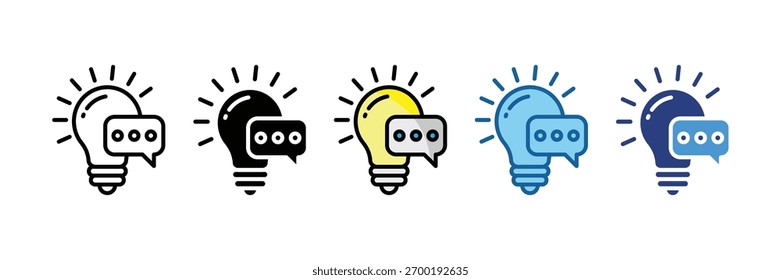 Elemento de icono de sugerencia para diseño