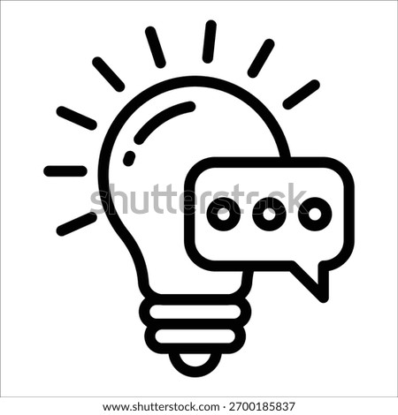 Suggestion Icon Element For Design
