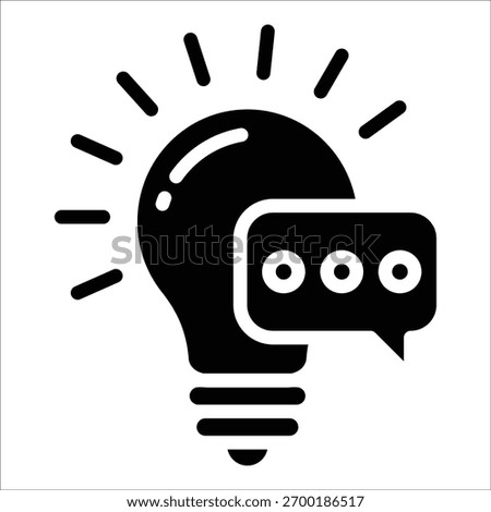 Suggestion Icon Element For Design