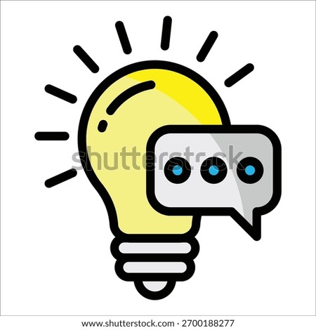Suggestion Icon Element For Design