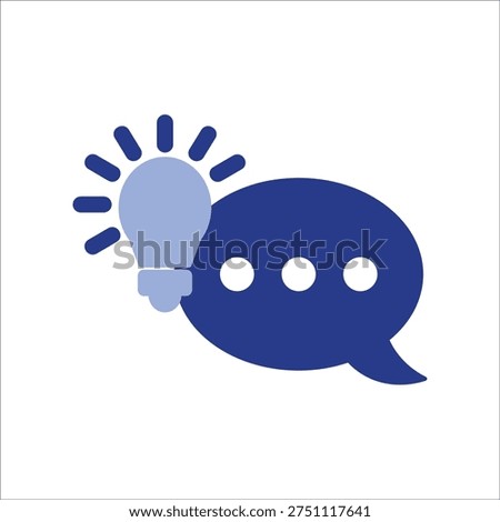 suggestion icons. simple colored vector illustration