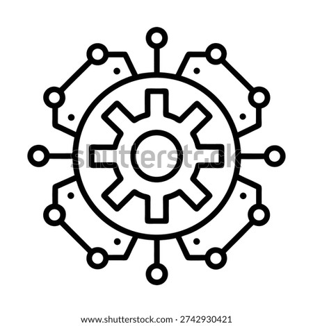 Suggests the "spark" that starts a complex process.