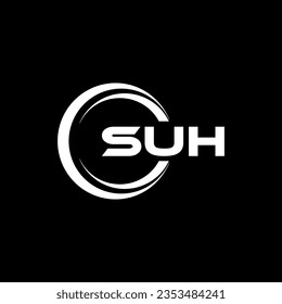 SUH Logo Design, Inspiration for a Unique Identity. Modern Elegance and Creative Design. Watermark Your Success with the Striking this Logo.