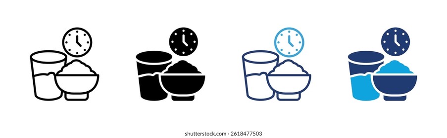 Suhoor Icon Element For Design