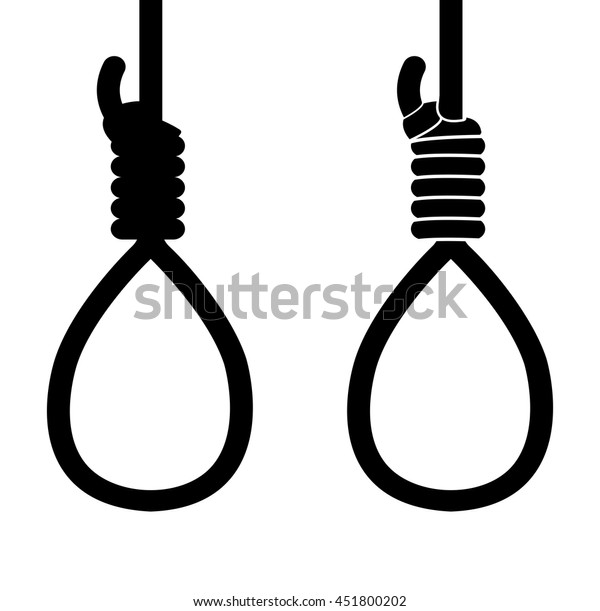 suicide hang rope icon\
sign