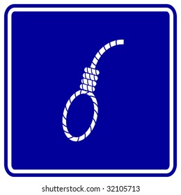 suicide lasso sign