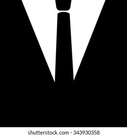 Suit background. Vector art.