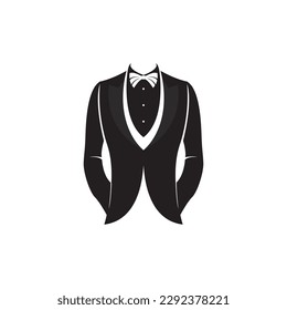 diseño vectorial de corbata de arco 