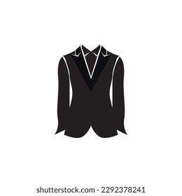 suit bow tie vector design 