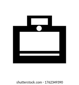 suit case icon or logo isolated sign symbol vector illustration - high quality black style vector icons
