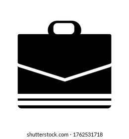 suit case icon or logo isolated sign symbol vector illustration - high quality black style vector icons

