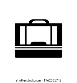 suit case icon or logo isolated sign symbol vector illustration - high quality black style vector icons

