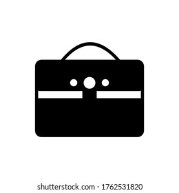 suit case icon or logo isolated sign symbol vector illustration - high quality black style vector icons
