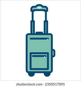 suit case icon vector design template