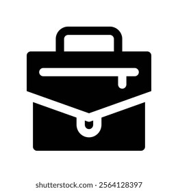 Suit Case icon. vector glyph icon for your website, mobile, presentation, and logo design.