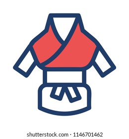  suit cloth karate 