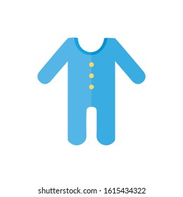 suit clothes baby isolated icon vector illustration design