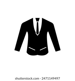 suit concept line icon. Simple element illustration. suit shirt concept outline symbol design.