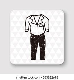 suit doodle