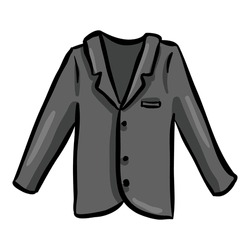 Suit - Hand Drawn Doodle Icon