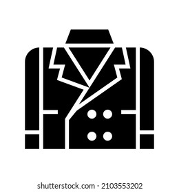 Suit icon isolated on white background