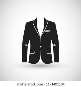 Suit icon vector