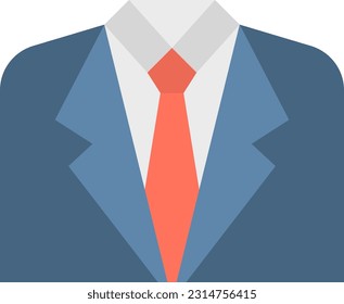 Suit icon vector image. Suitable for mobile application web application and print media.