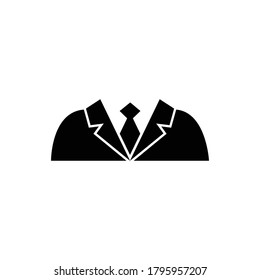 suit icon vector sign symbol