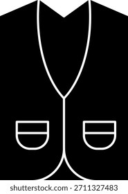 Suit Line vector Icon Design