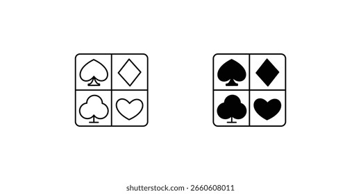 suit set icon with white background vector stock illustration