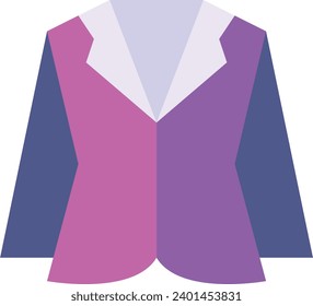 Suit single vector line icon