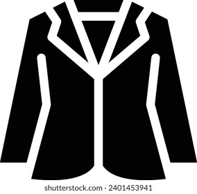 Suit single vector line icon