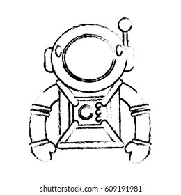 suit space astronaut image sketch