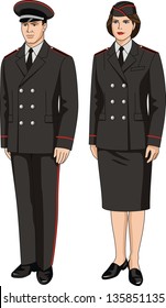 Suit special uniform for men and women