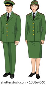 Suit special uniform for men and women